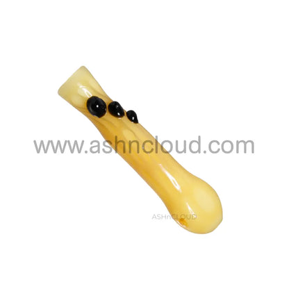 Multicolor Doted Glass Chillum