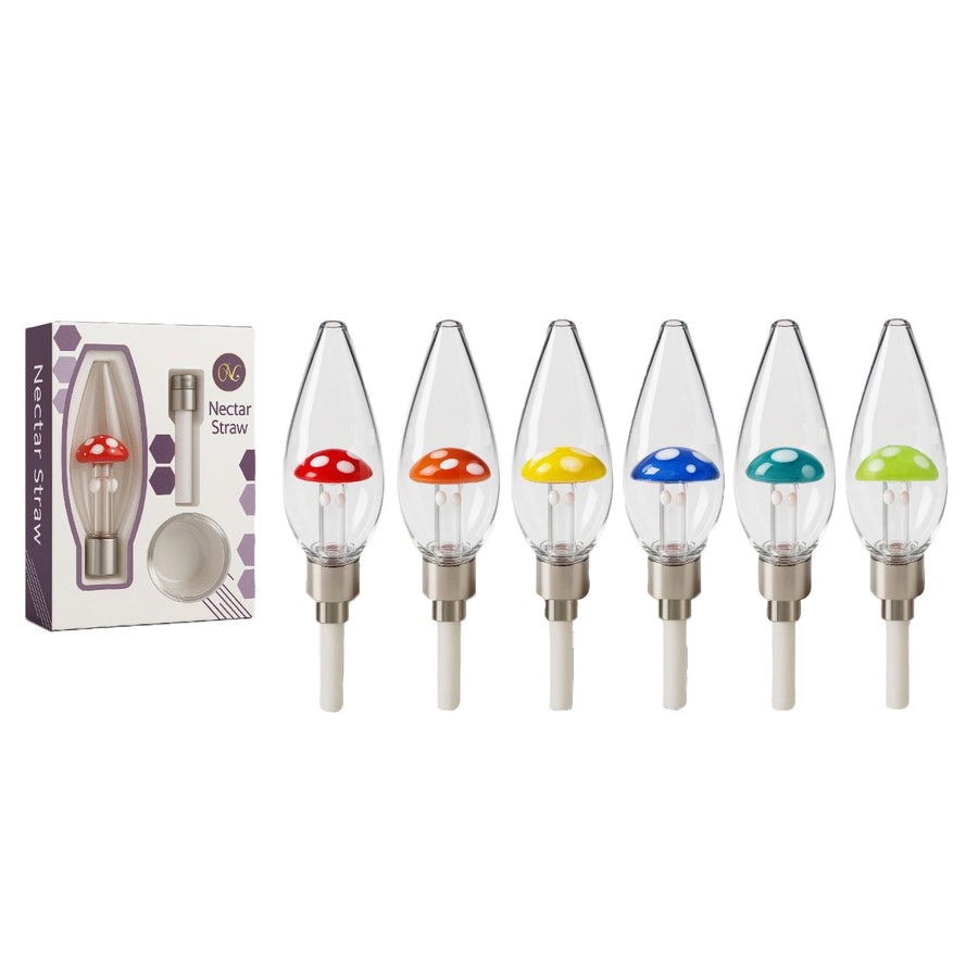 5 Inch Mushroom Design Glass Nectar Collector