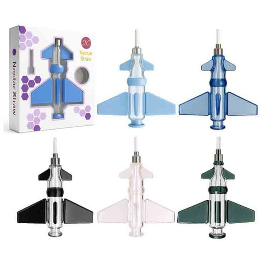 Jet Fighter Nectar Collector | Wholesale Dab Straw for Smoke Shops