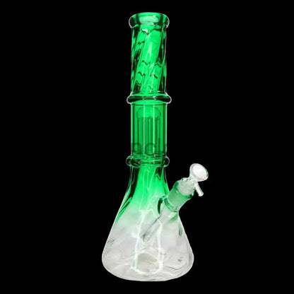 NEW 15 Inch Color Beaker Bong – 1 Chamber | Wholesale Glass | Ashncloud