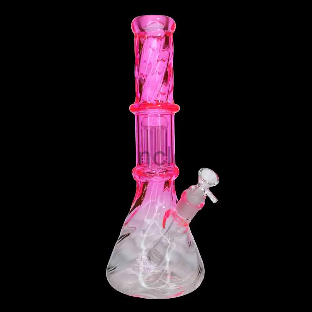 NEW 15 Inch Color Beaker Bong – 1 Chamber | Wholesale Glass | Ashncloud