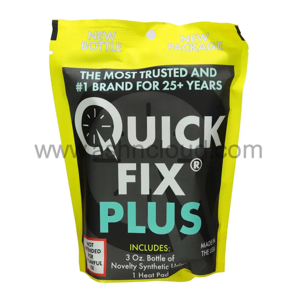 New Quick Fix Plus - Novelty Synthetic Urine 3 Oz 1 Heat Pad