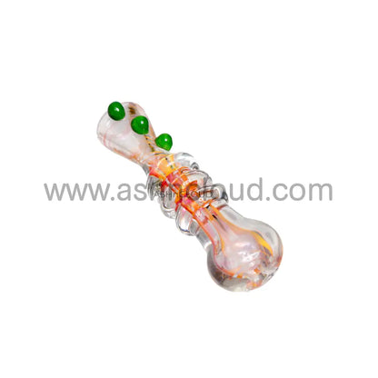 Pink Implosion Glass Chillum
