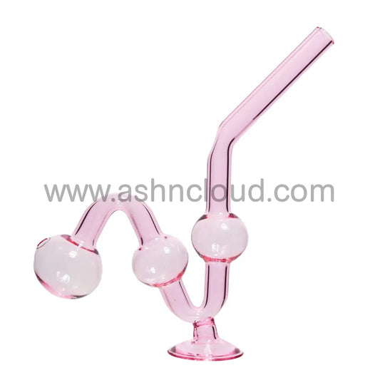 Pink Water Dog With Base Oil Burner 2 Chamber Simple