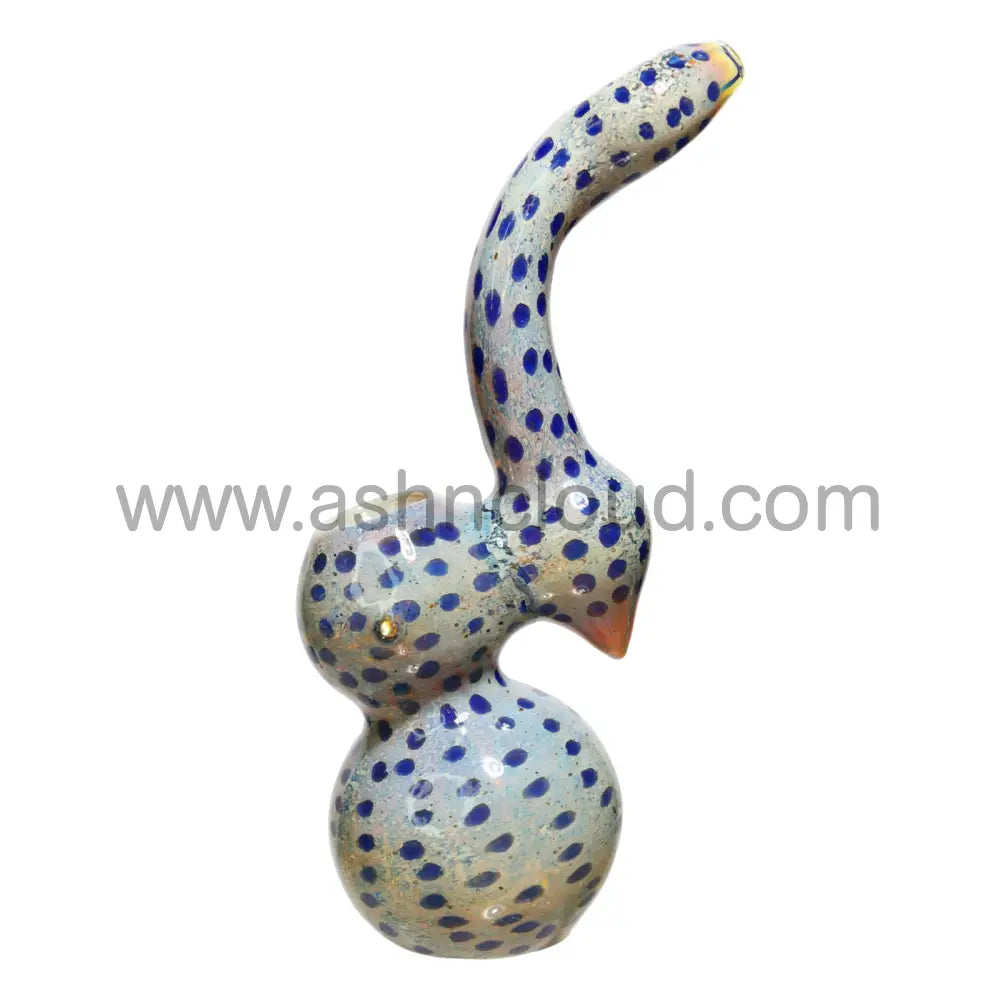 Polka Dots Glass Bubbler