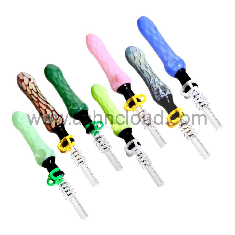 Polka Dots Glass Nectar Collector