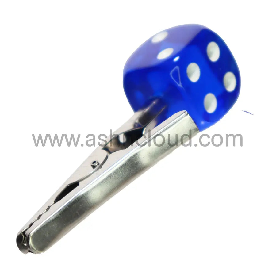 Casino Dice Design Roach Clip