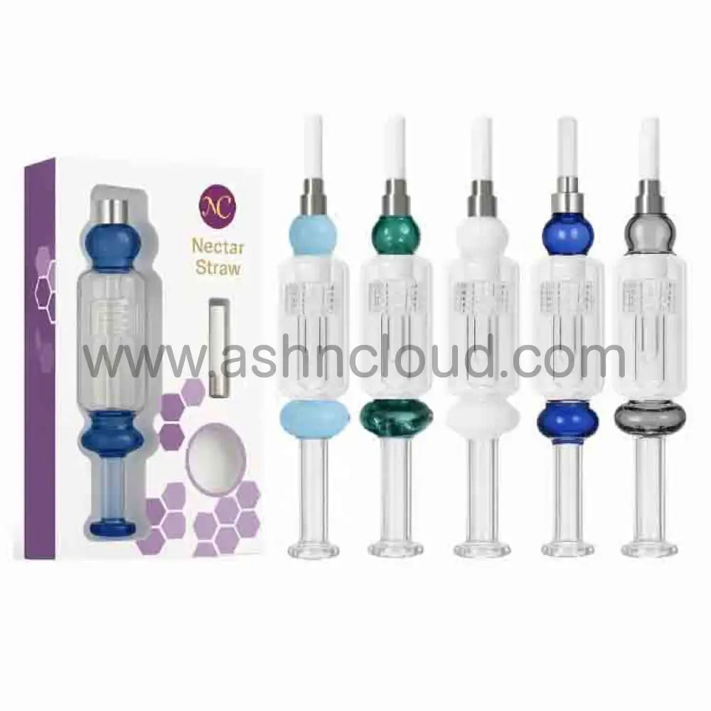Round Ball Perc Nectar Collector | Wholesale Dab Straw Kit