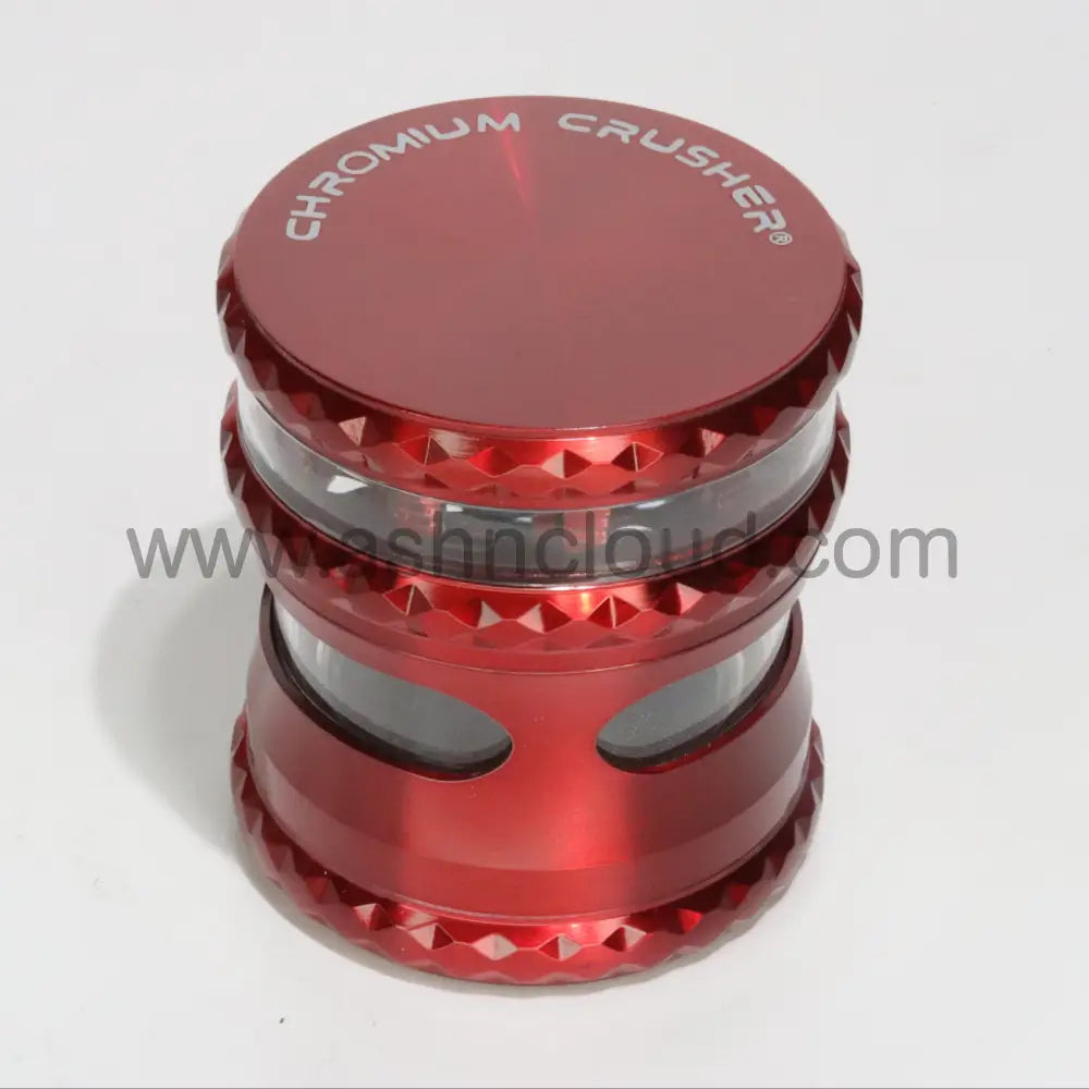 Single Fancy Precition 2.5’’ 63mm Chromium Crusher Metallic Grinder