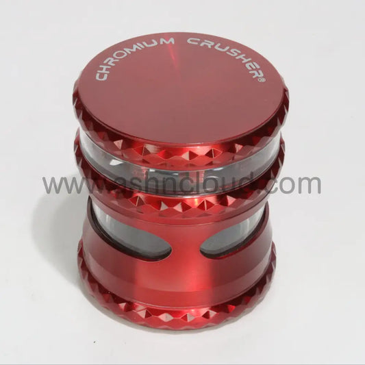 Single Fancy Precition 2.5’’ 63mm Chromium Crusher Metallic Grinder