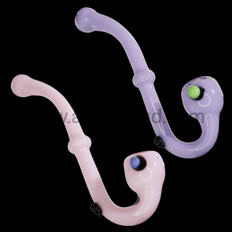 Slime Color Multicolor Glass Sherlock Pipe