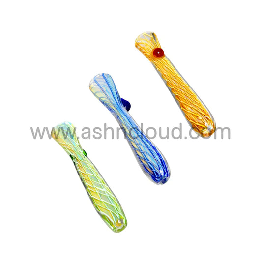 Snake Skin Glass Chillum