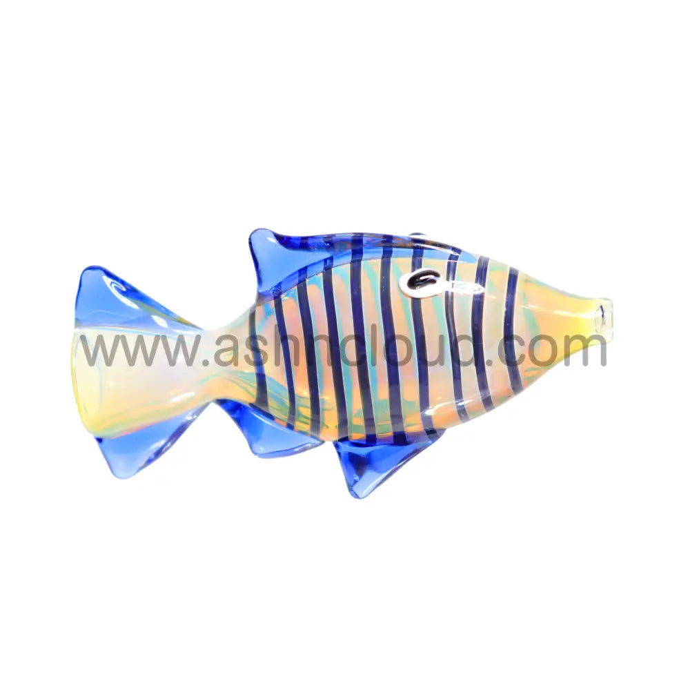 Streaky Fish Glass Chillum