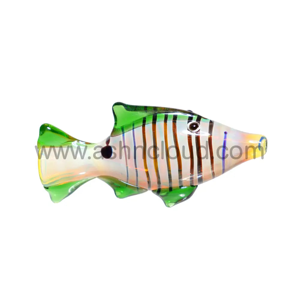 Streaky Fish Glass Chillum