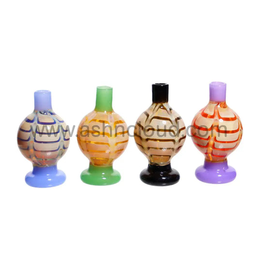 Streaky Spider Multicolor Glass Carb Cap