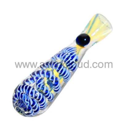 Streaky Tail Implosion Glass Chillum Simple