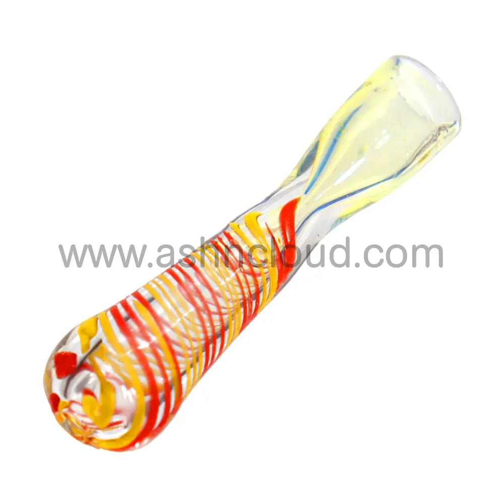 Streaky Yellow Glass Multicolor