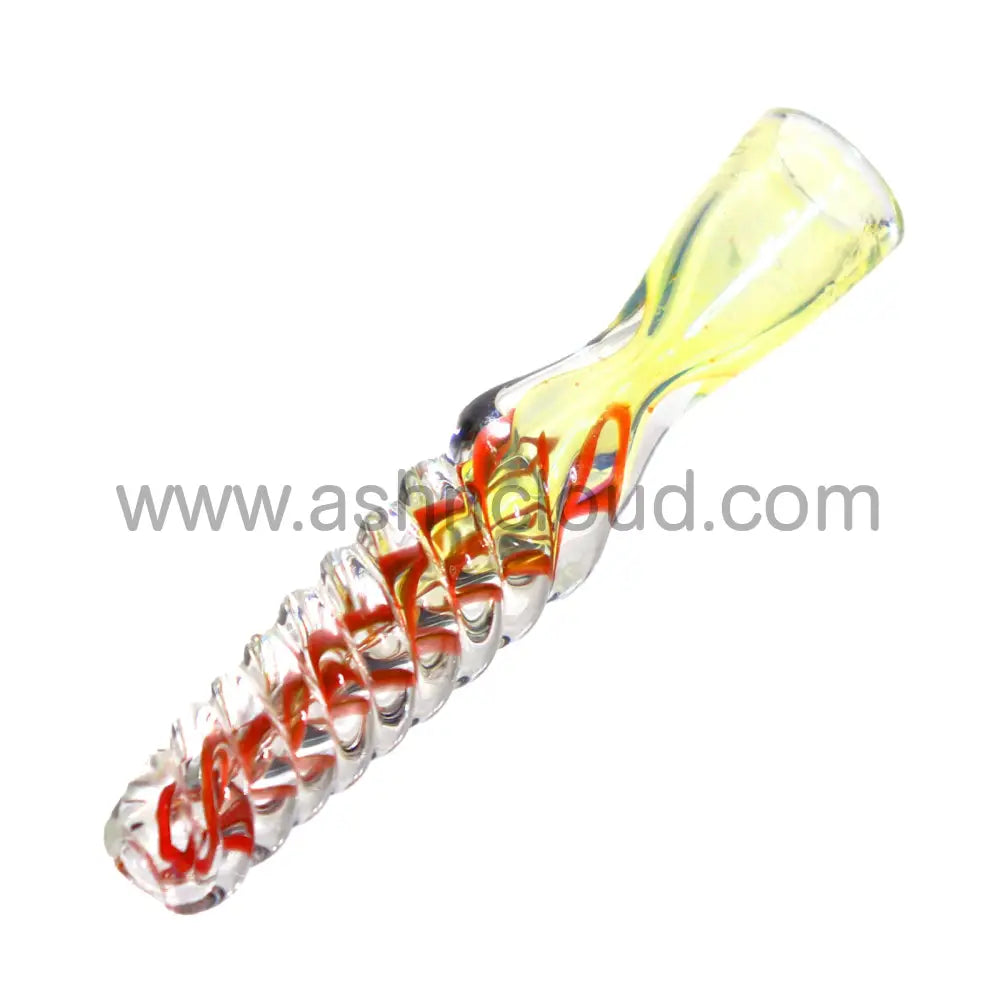 Streaky Yellow Glass Multicolor