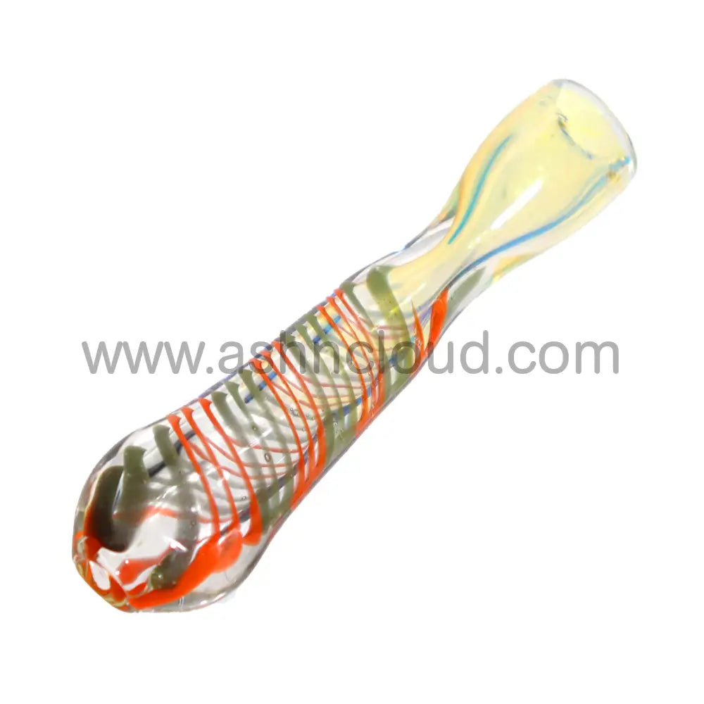 Streaky Yellow Glass Multicolor