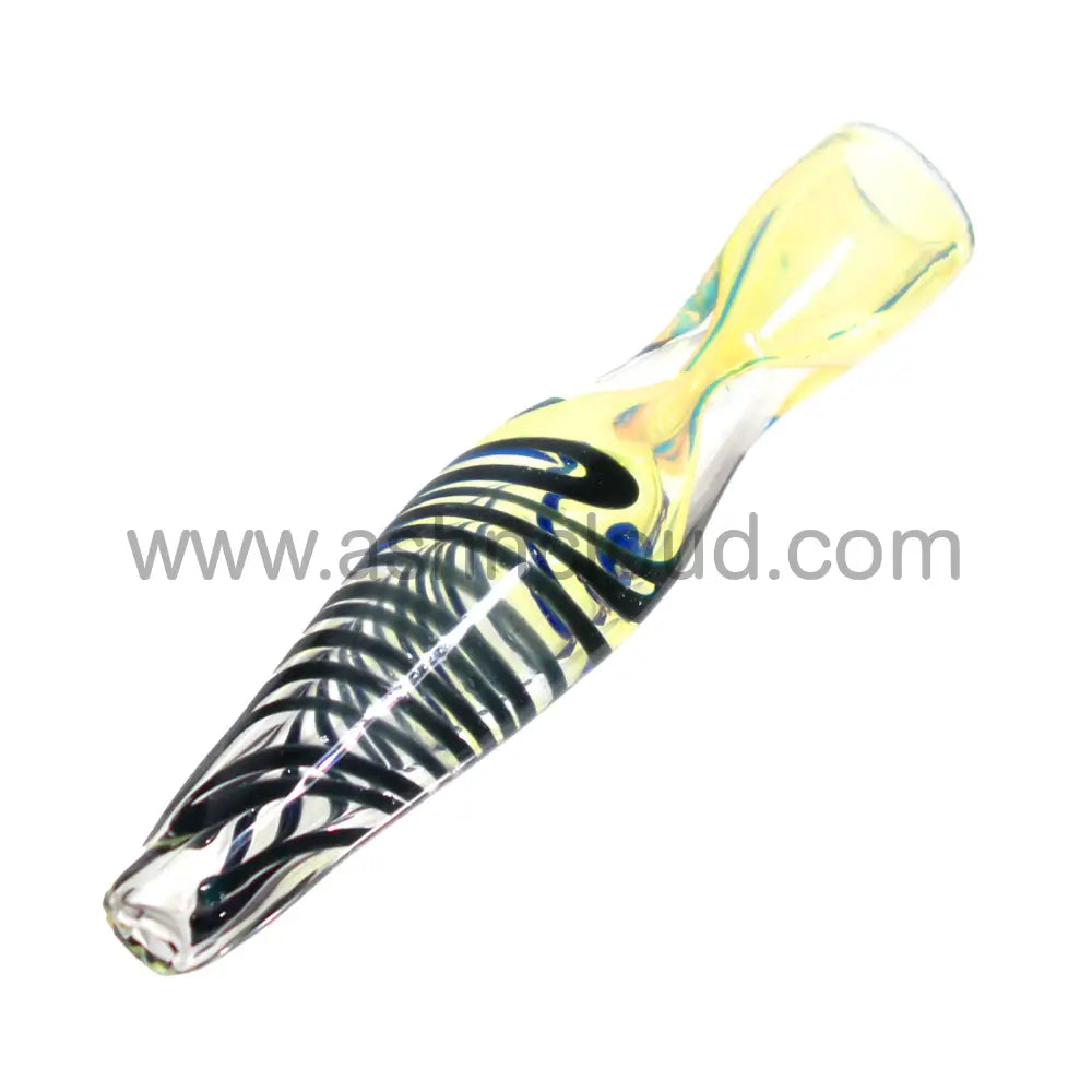 Streaky Yellow Glass Multicolor