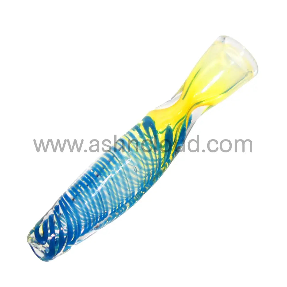 Streaky Yellow Glass Multicolor