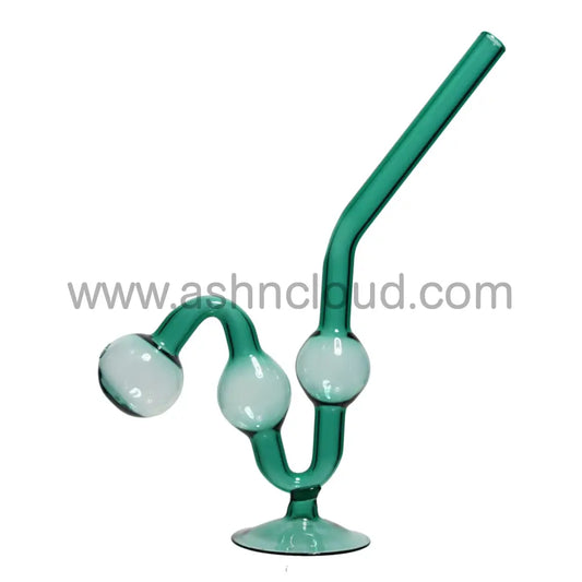 Teal Water Dog With Base Oil Burner 2 Chamber