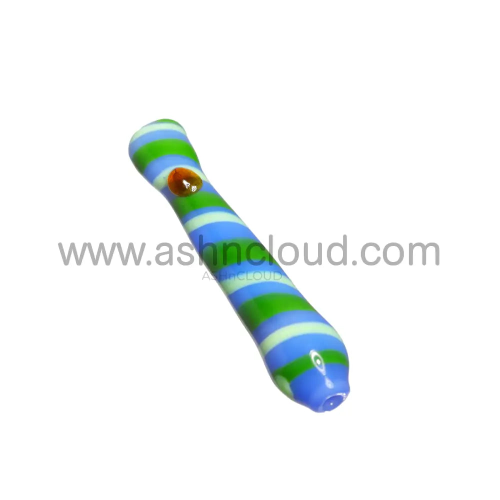 Twisted Sweet Colors Glass Chillum