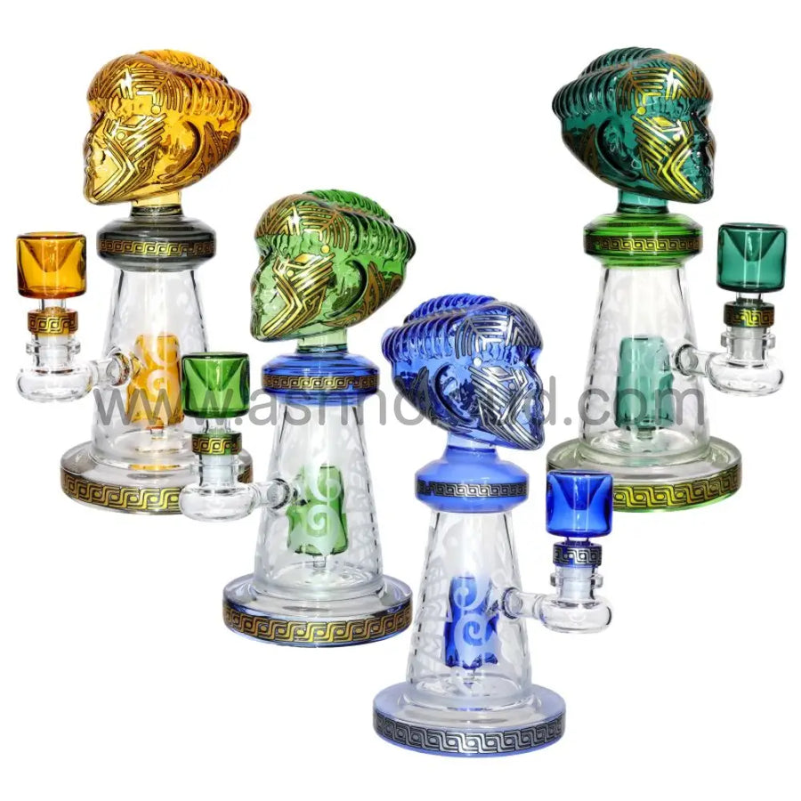 10 Inch Pharaoh Egyptian Luxury Glass Bong