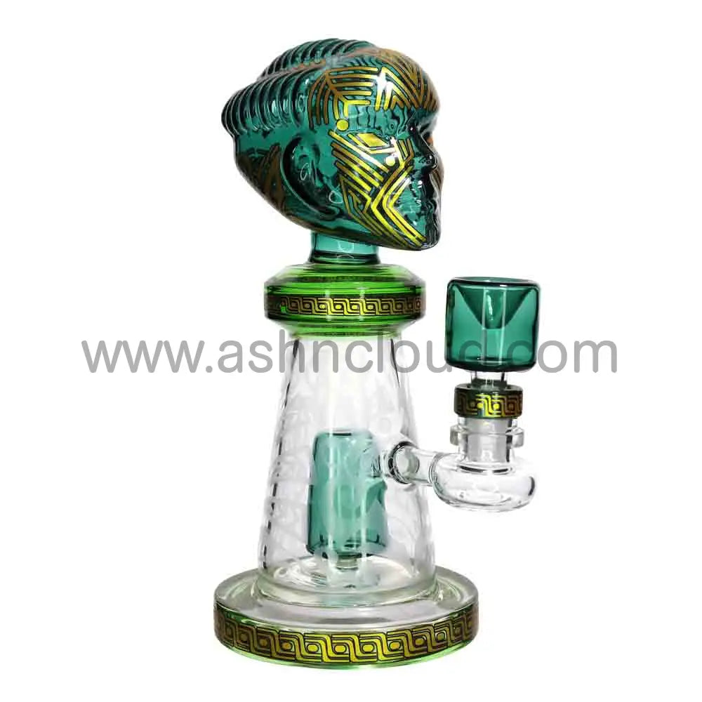 Wholesale 10 inch Pharaoh Egyptian Glass Bong | Luxury Designer Water Pipe
