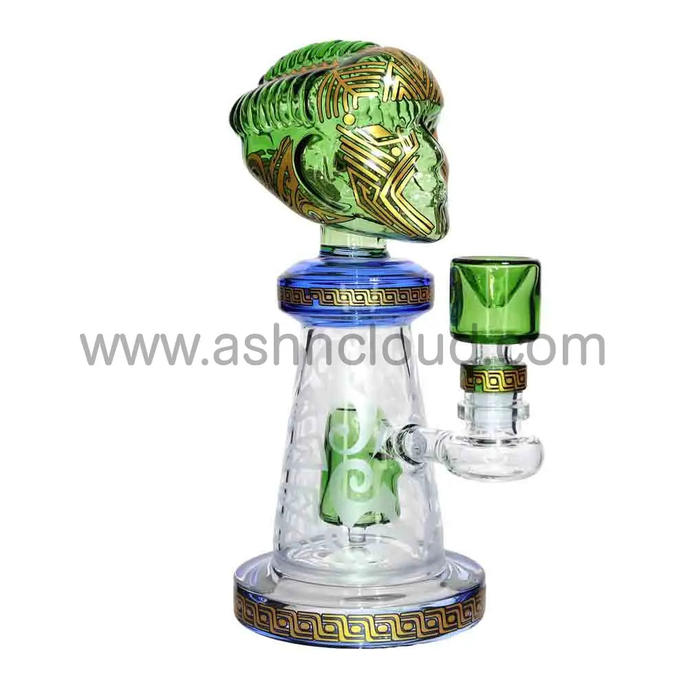 Wholesale 10 inch Pharaoh Egyptian Glass Bong | Luxury Designer Water Pipe