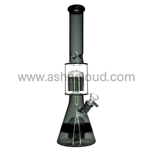 Wholesale 18-Inch Beaker Bong with Double Perc – XL Premium Borosilicate Glass