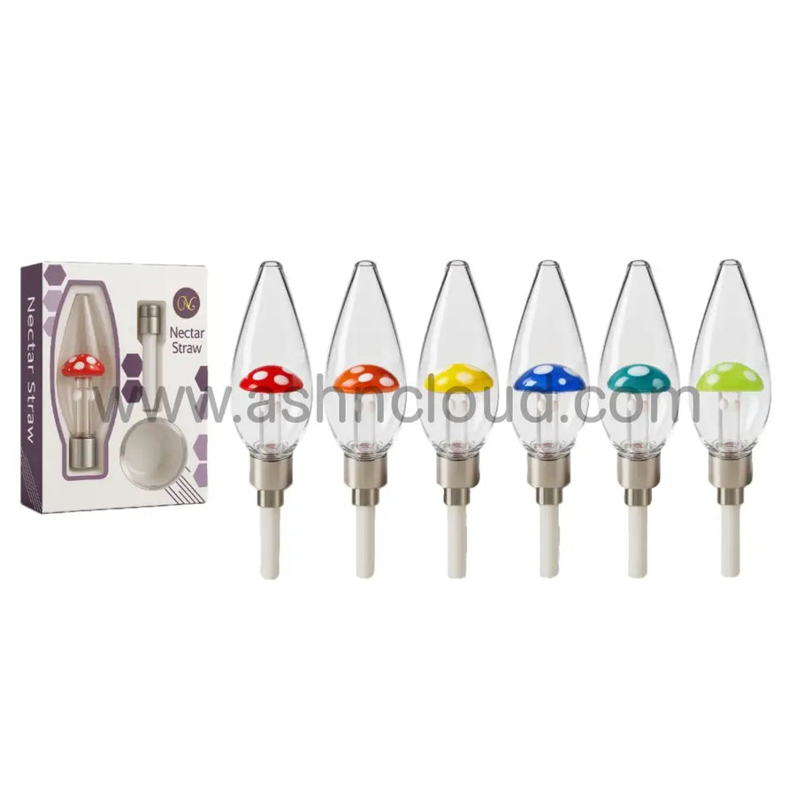 5 Inch Mushroom Design Glass Nectar Collector