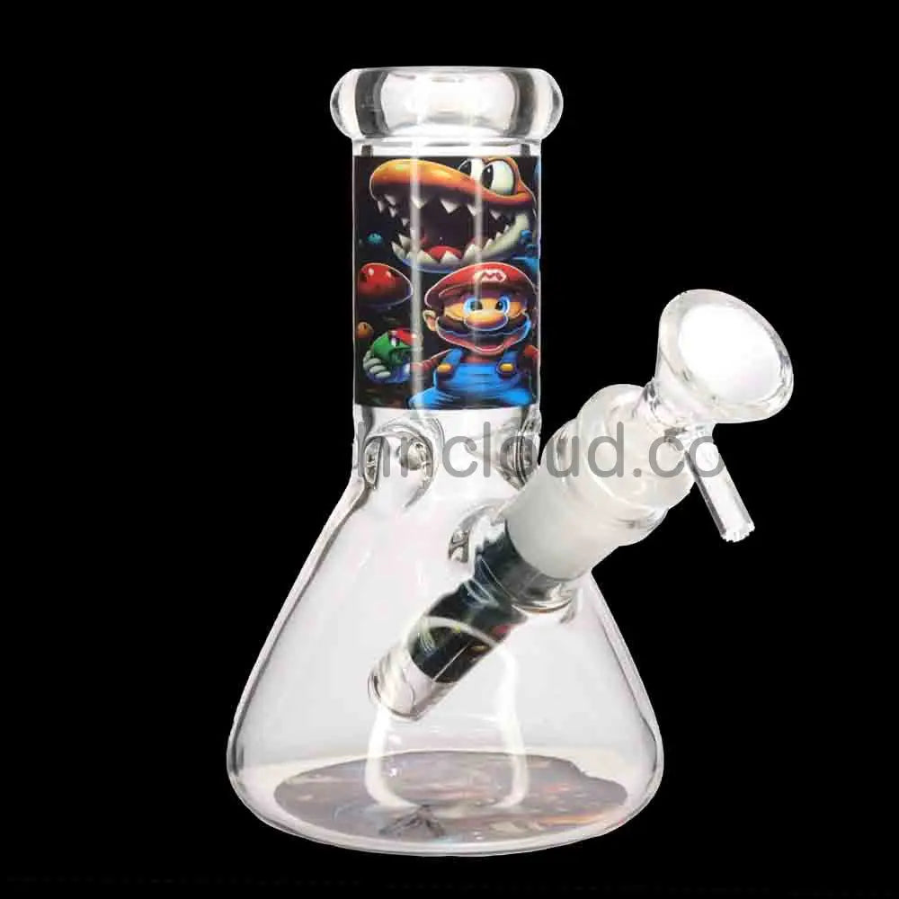 Wholesale 6 Inch Beaker Bong with Character Designs – Affordable Glass Bongs