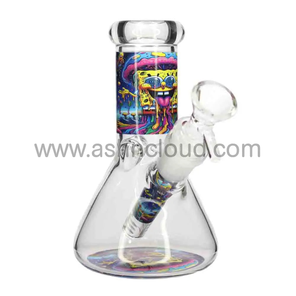 Wholesale 6 Inch Beaker Bong with Character Designs – Affordable Glass Bongs