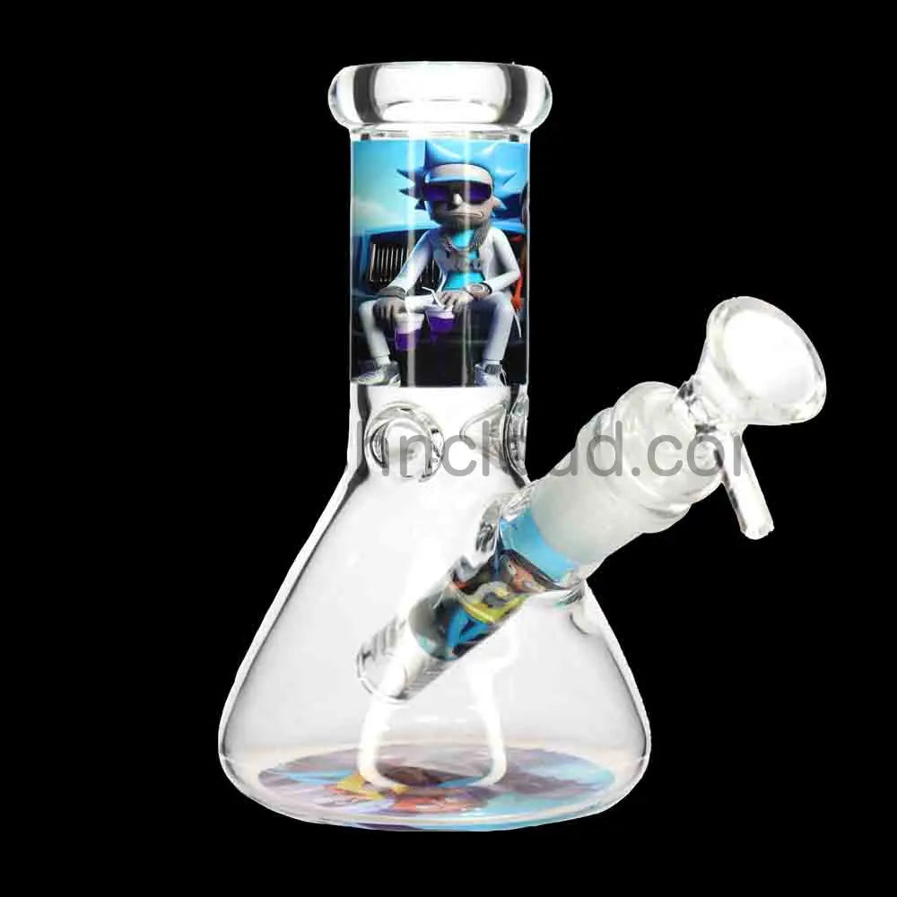 Wholesale 6 Inch Beaker Bong with Character Designs – Affordable Glass Bongs