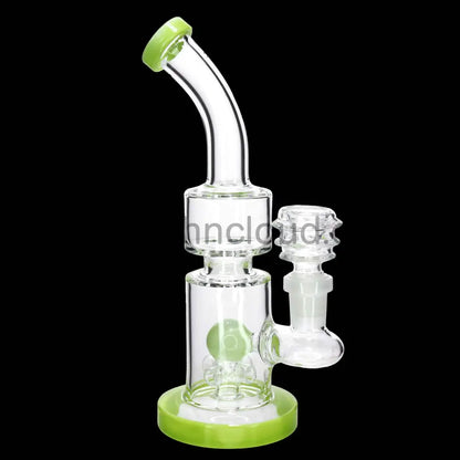 8 in -Glass Bong Perc Ball Multicolors