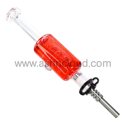 8 Inch Glass Nectar Collector, Color Percolator