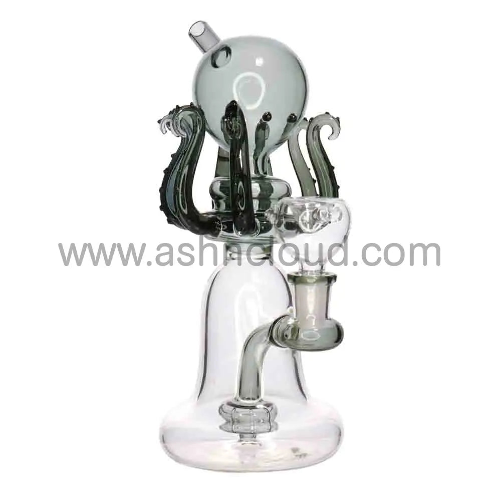 Wholesale 8 Inch Fancy Octopus Glass Bong – Unique Head Shop Design