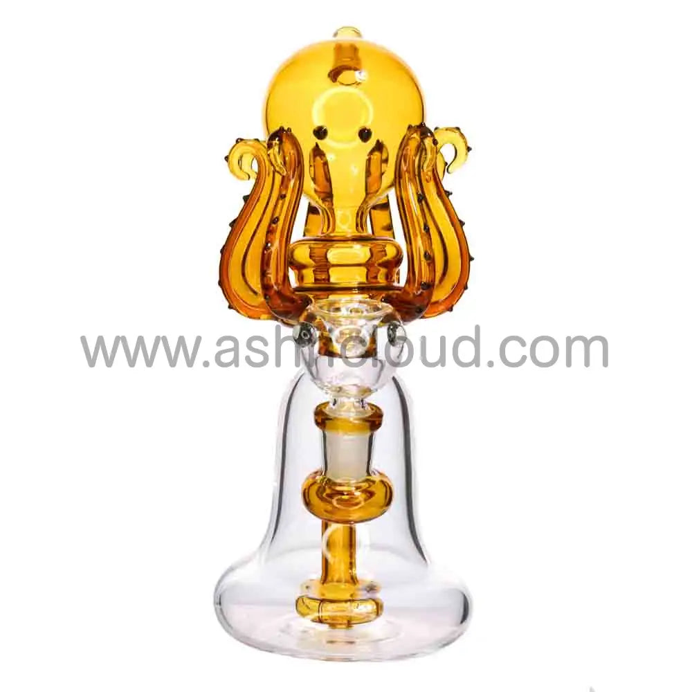 Wholesale 8 Inch Fancy Octopus Glass Bong – Unique Head Shop Design