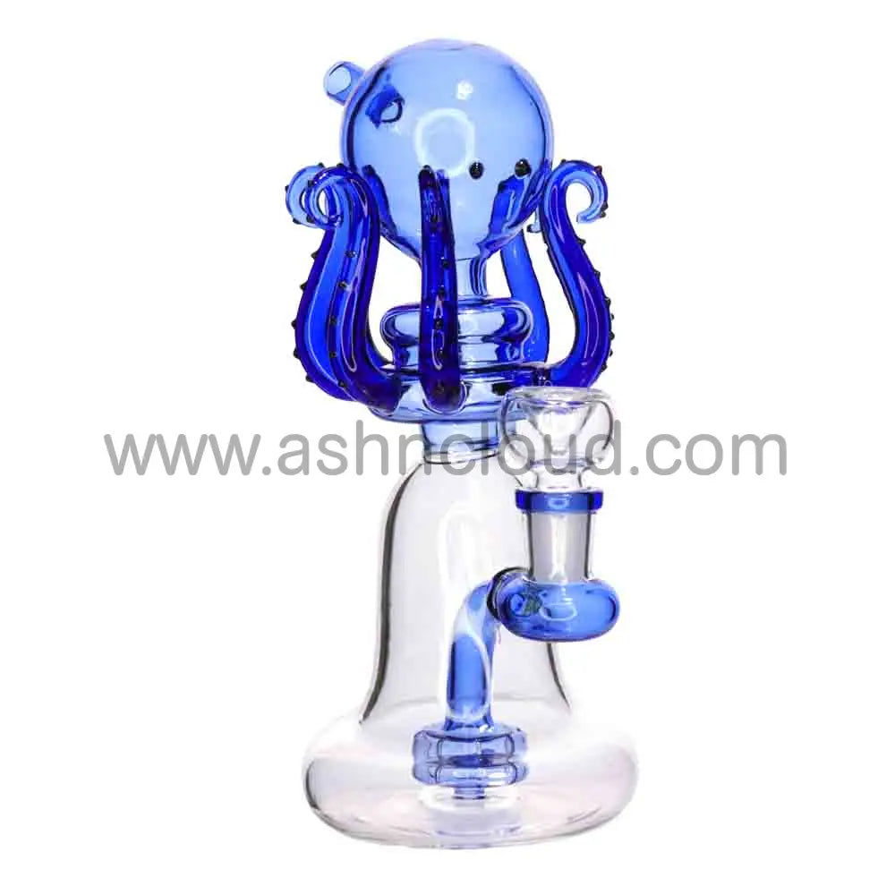 Wholesale 8 Inch Fancy Octopus Glass Bong – Unique Head Shop Design