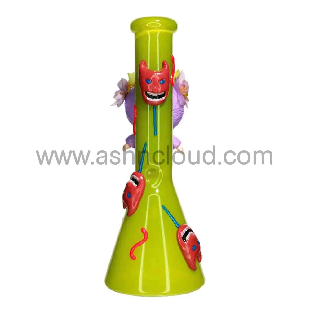 Wholesale Cute Character Beaker Bongs – Colorful Cartoon Glass Water Pipes