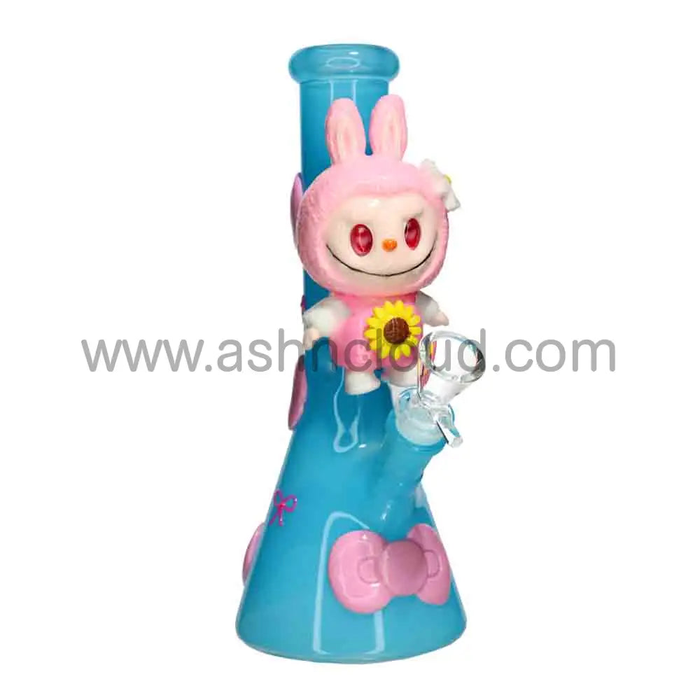 Wholesale Cute Character Beaker Bongs – Colorful Cartoon Glass Water Pipes