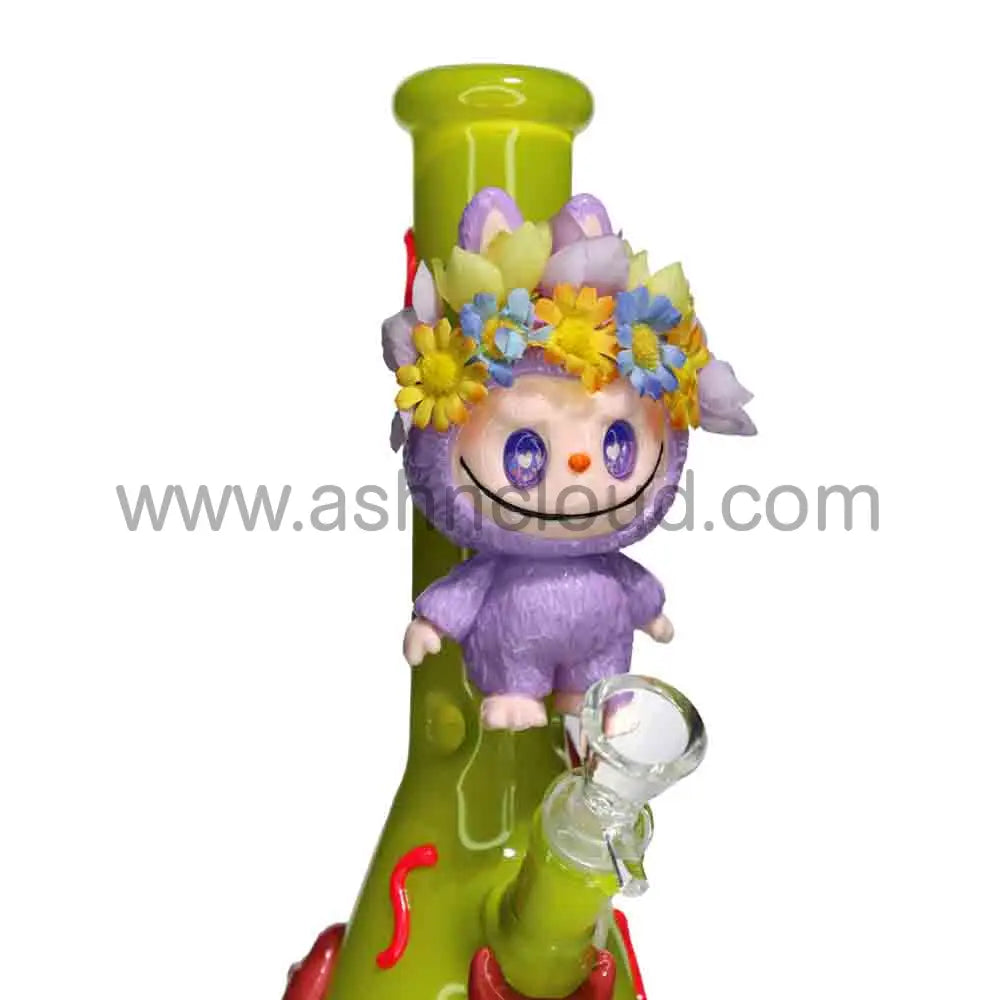 Wholesale Cute Character Beaker Bongs – Colorful Cartoon Glass Water Pipes