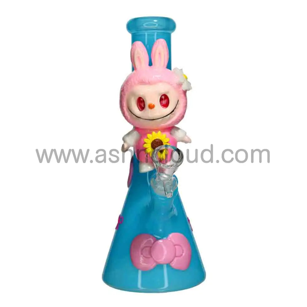 Wholesale Cute Character Beaker Bongs – Colorful Cartoon Glass Water Pipes