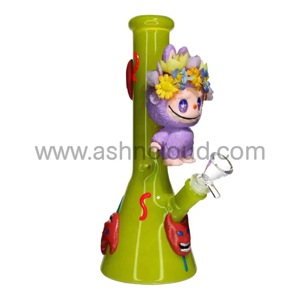 Wholesale Cute Character Beaker Bongs – Colorful Cartoon Glass Water Pipes