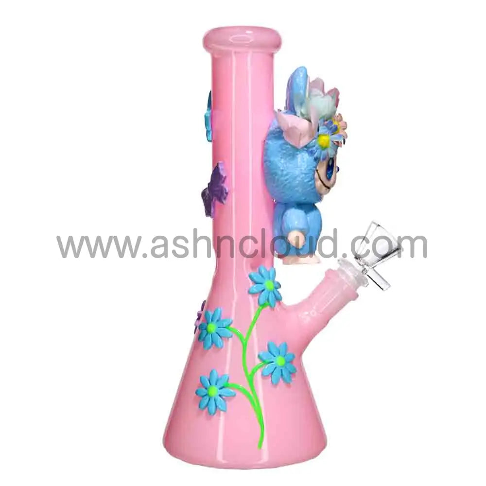 Wholesale Cute Character Beaker Bongs – Colorful Cartoon Glass Water Pipes