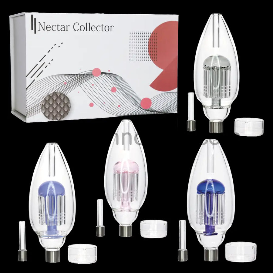Egg-Style Glass Nectar Collector Kit with Percolator