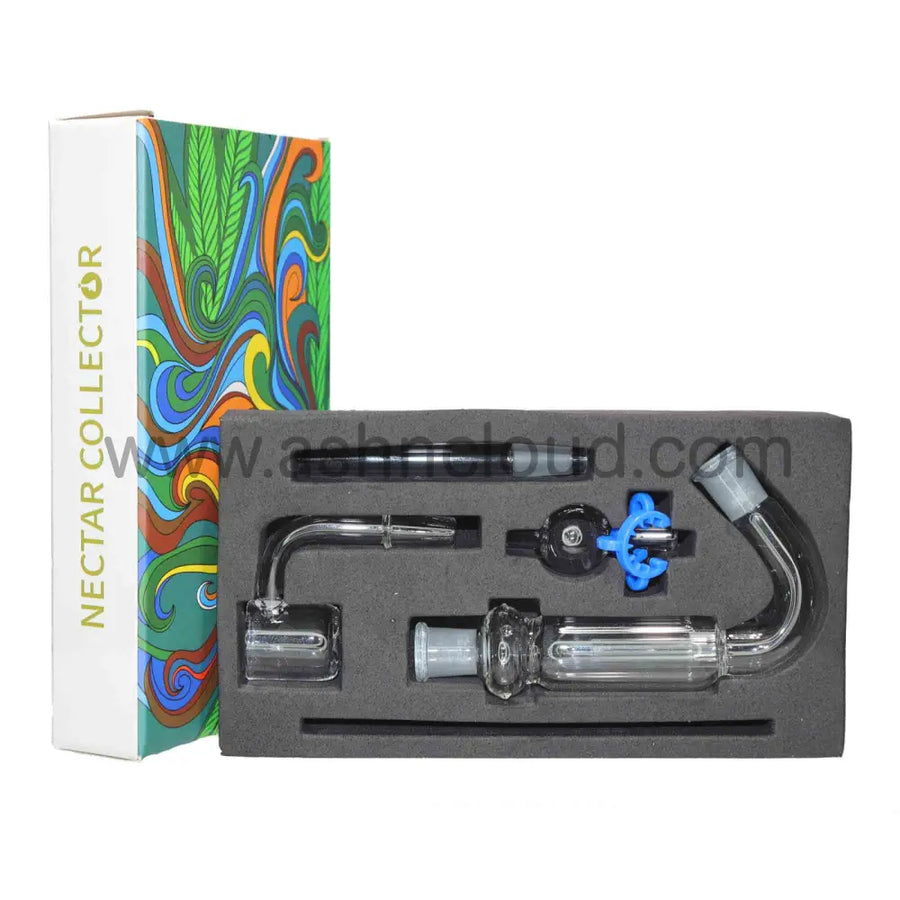 Glass Nectar Collector Kit with Color Box, Dab Straw