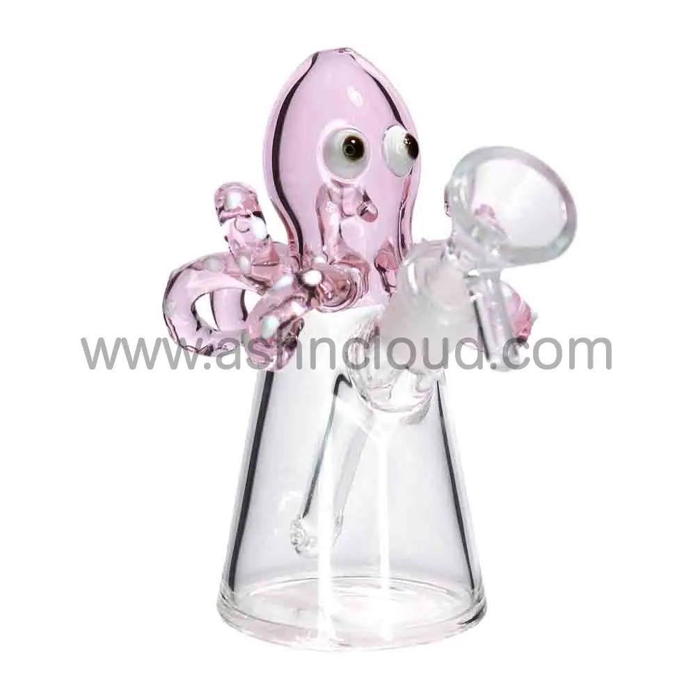 XS Octopus Mini Water Pipe – Compact 6’’ Assorted Color Accents | Wholesale