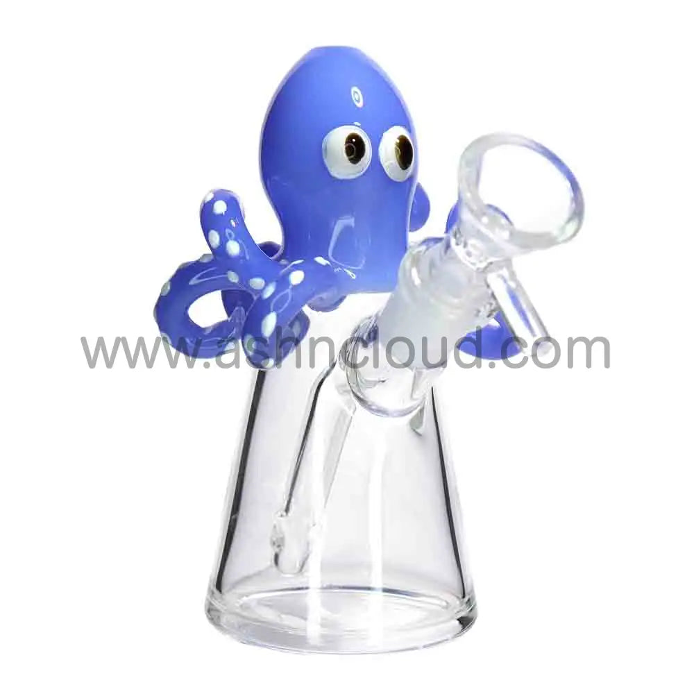 XS Octopus Mini Water Pipe – Compact 6’’ Assorted Color Accents | Wholesale